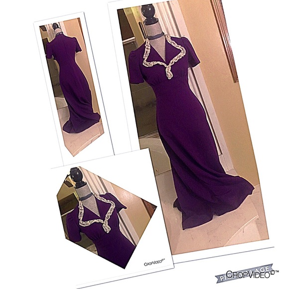 Vintage Dresses & Skirts - ☂️Purple Rain 1960s Handmade Unique Vintage Dress